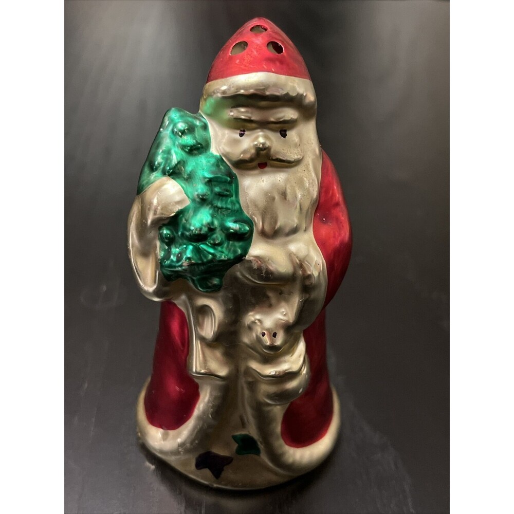 Vintage Christmas Santa Pepper Shaker 4" Tall‎